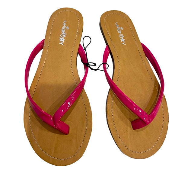 UNIONBAY Shoes Unionbay Hot Pink Flip Flops Poshmark